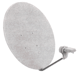 Parabolspiegel mit LNB